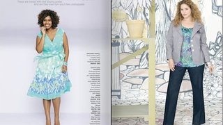 Nordstrom Catalog Quietly Includes "Plus Sized" Models, Separately